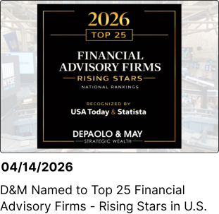 USA Today Top 25 Financial Advisory Firms Rising Stars